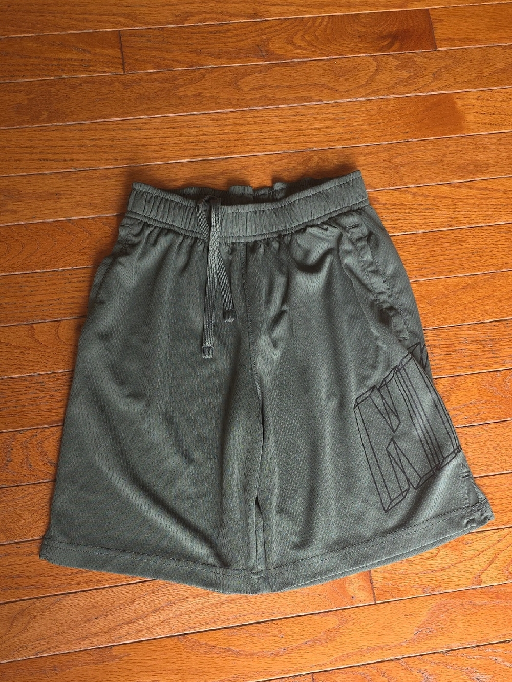Boys Nike  Athletic Shorts - Green - Medium
